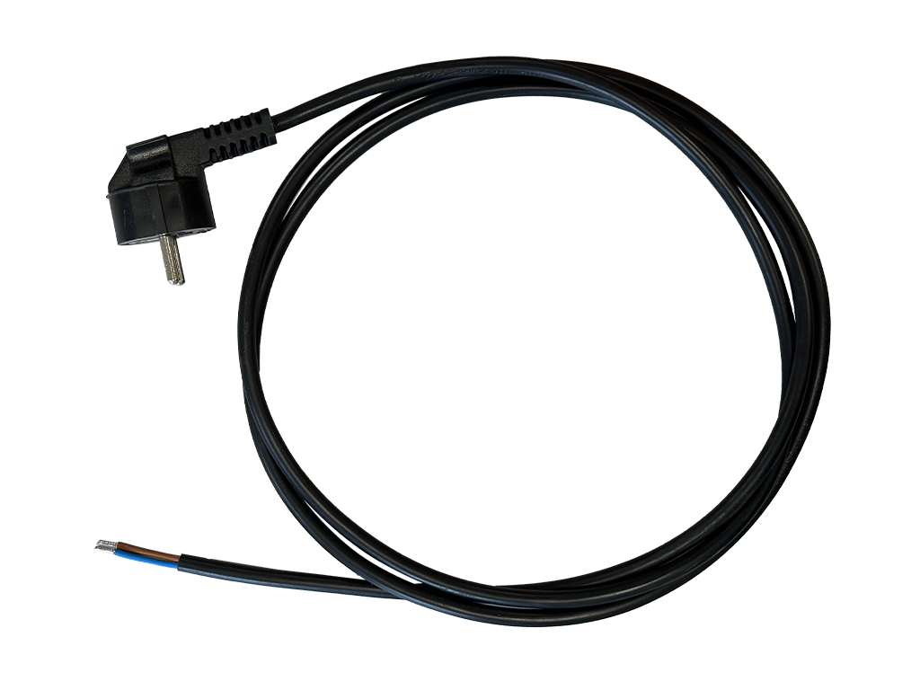 ELSYFLEX 32251B3102N Pohyblivý přívod 2m, H05VV-F3x1mm2, úhlová vidlice, černá ELSYFLEX 32251B3102N Pohyblivý přívod 2m, H05VV-F3x1mm2, úhlová vidlice, černá